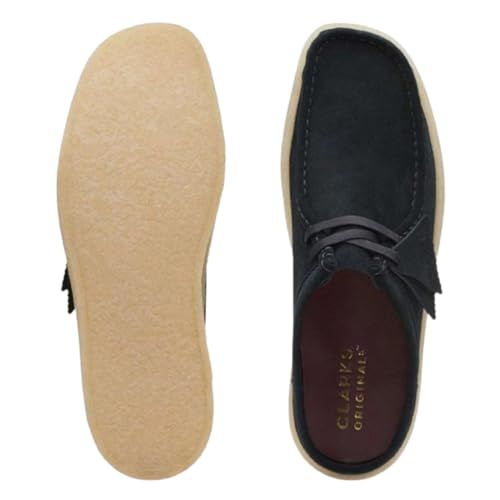  クラークス ワラビー カップ ロー ミュール シューズ ブラック スエード カジュアル メンズ 男性用 LO m その他 靴