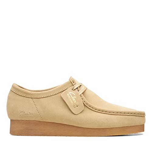 クラークス clarks Wallabee EVO WP ワラビーエヴォウォータープルーフ 防水 メンズ レディース メープル ブラック スエード レザー シューズ 靴 スニーカー 梅雨 モカシン トレンド 2617 m