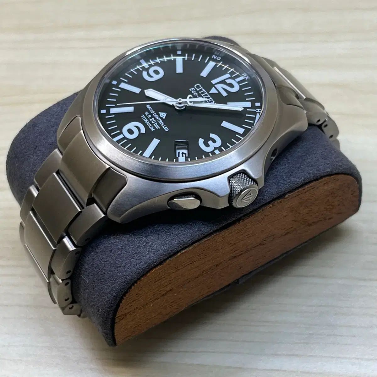 A級 CITIZEN シチズン PMD 56 2862 エコードライブ ラジオコントロール