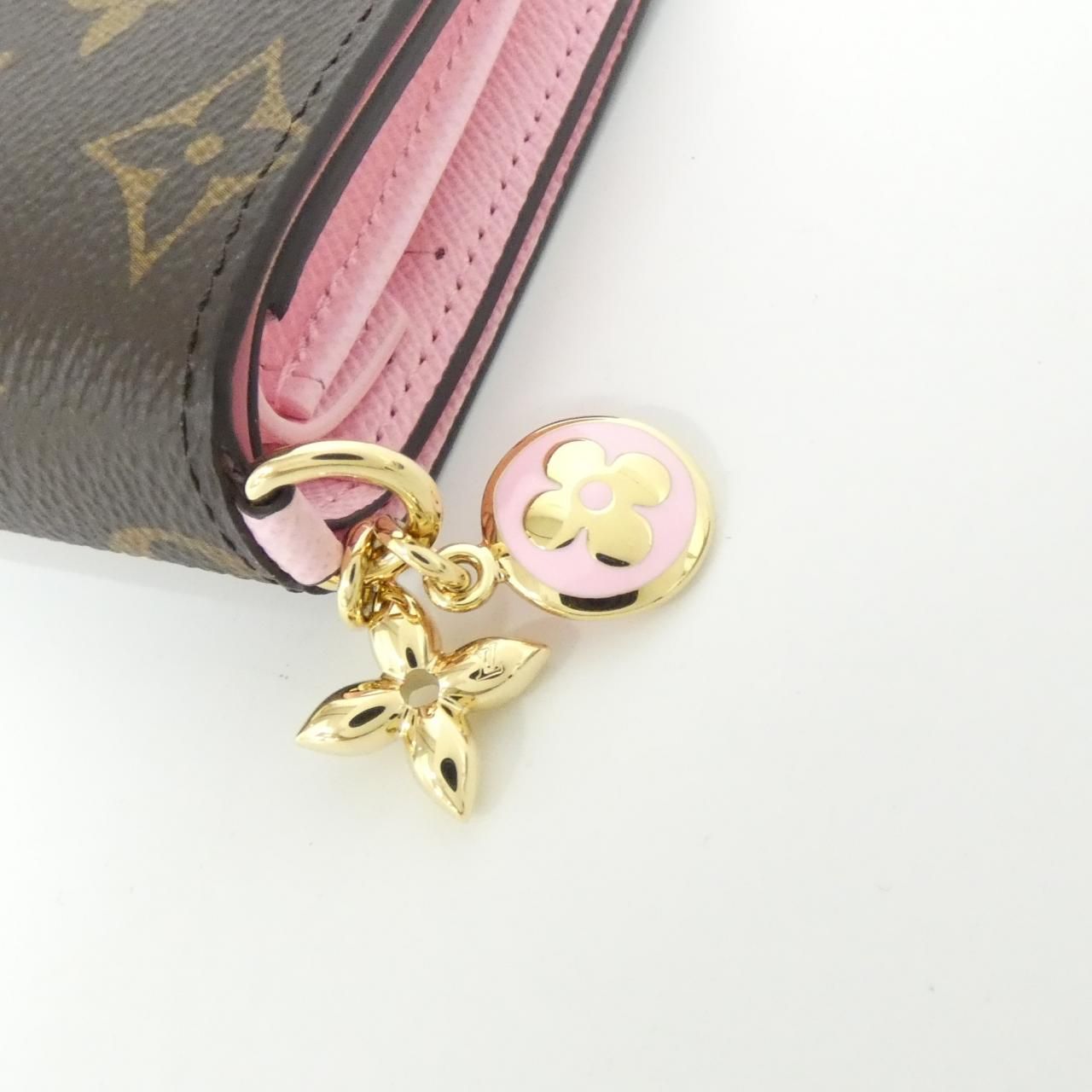 ルイヴィトン モノグラム ポケットウォレット LVチャーム M 14718 財布