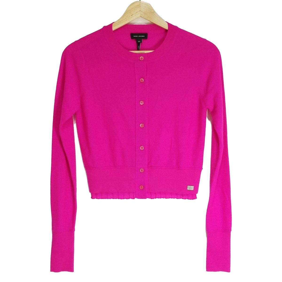 MARC JACOBS マークジェイコブス カーディガン サイズXS レディース ピンク 長袖