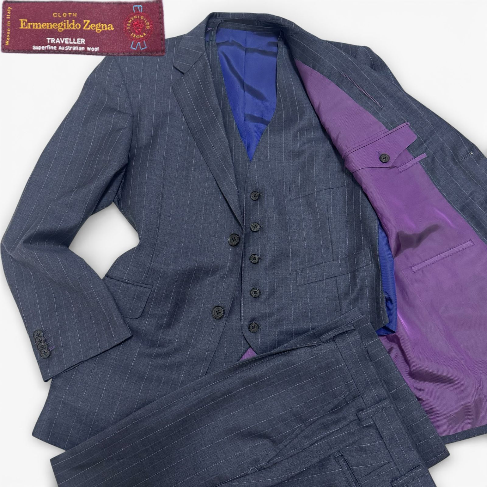 Ermenegildo Zegna TRAVELLER ゼニア スリーピース 3ピース オーダー