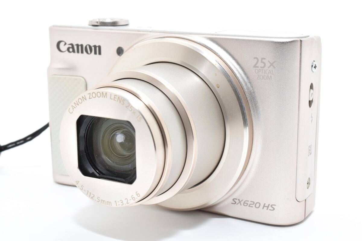 キャノン Canon PowerShot SX 620 HS シルバー コンパクトデジタルカメラ L 27 6338