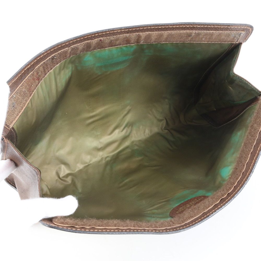 未使用 グッチ セカンドバッグ シェリーライン オールドグッチ GGスプリーム グッチ GGスプリーム シェリー ライン レザー セカンドバッグ クラッチ