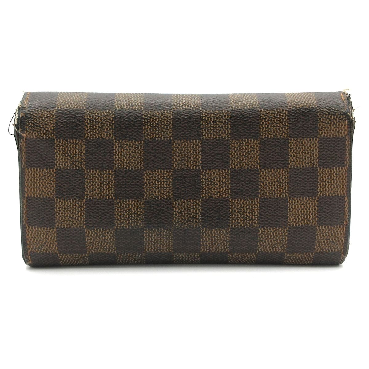 LOUIS VUITTON ルイヴィトン 長財布 ダミエ ポシェット ポルト モネ クレディ N 61724 エベヌ