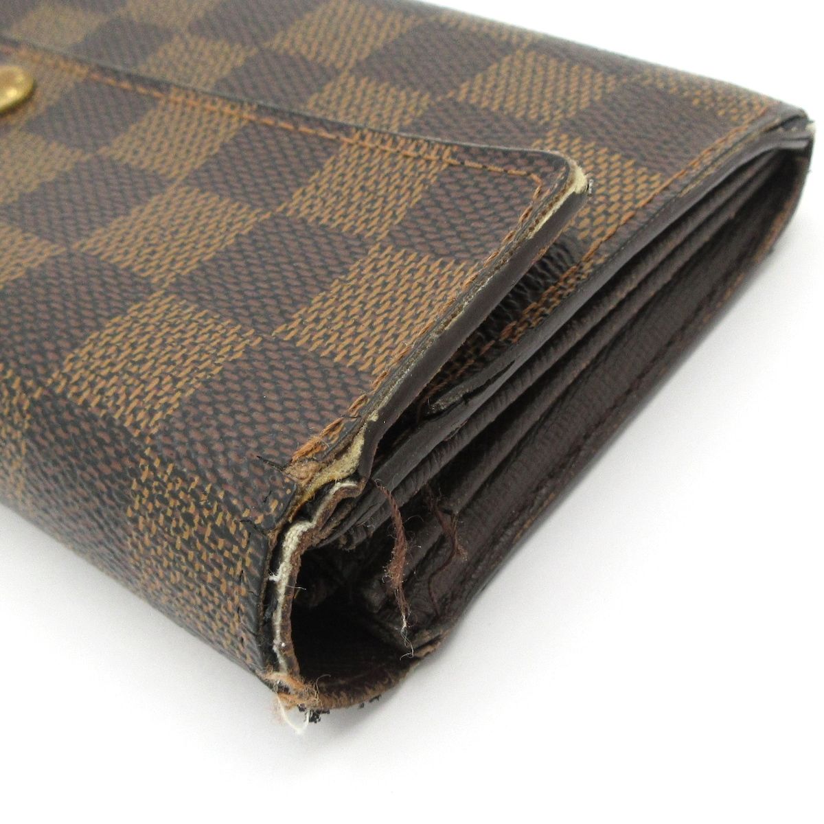 LOUIS VUITTON(ルイヴィトン) 長財布 ダミエ ポシェット・ポルト モネ