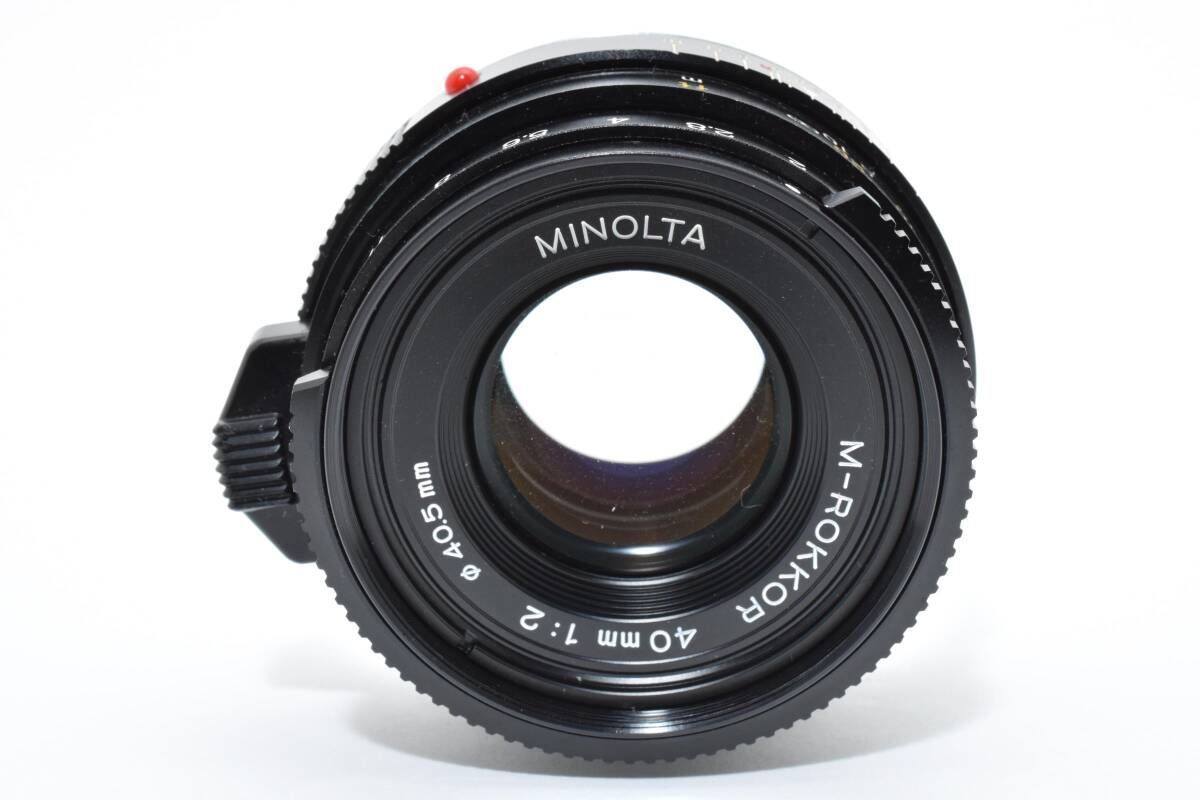 ミノルタ MINOLTA M ROKKOR 40 mm F 2 CLE ライカMマウント 単焦点レンズ L 49 6597