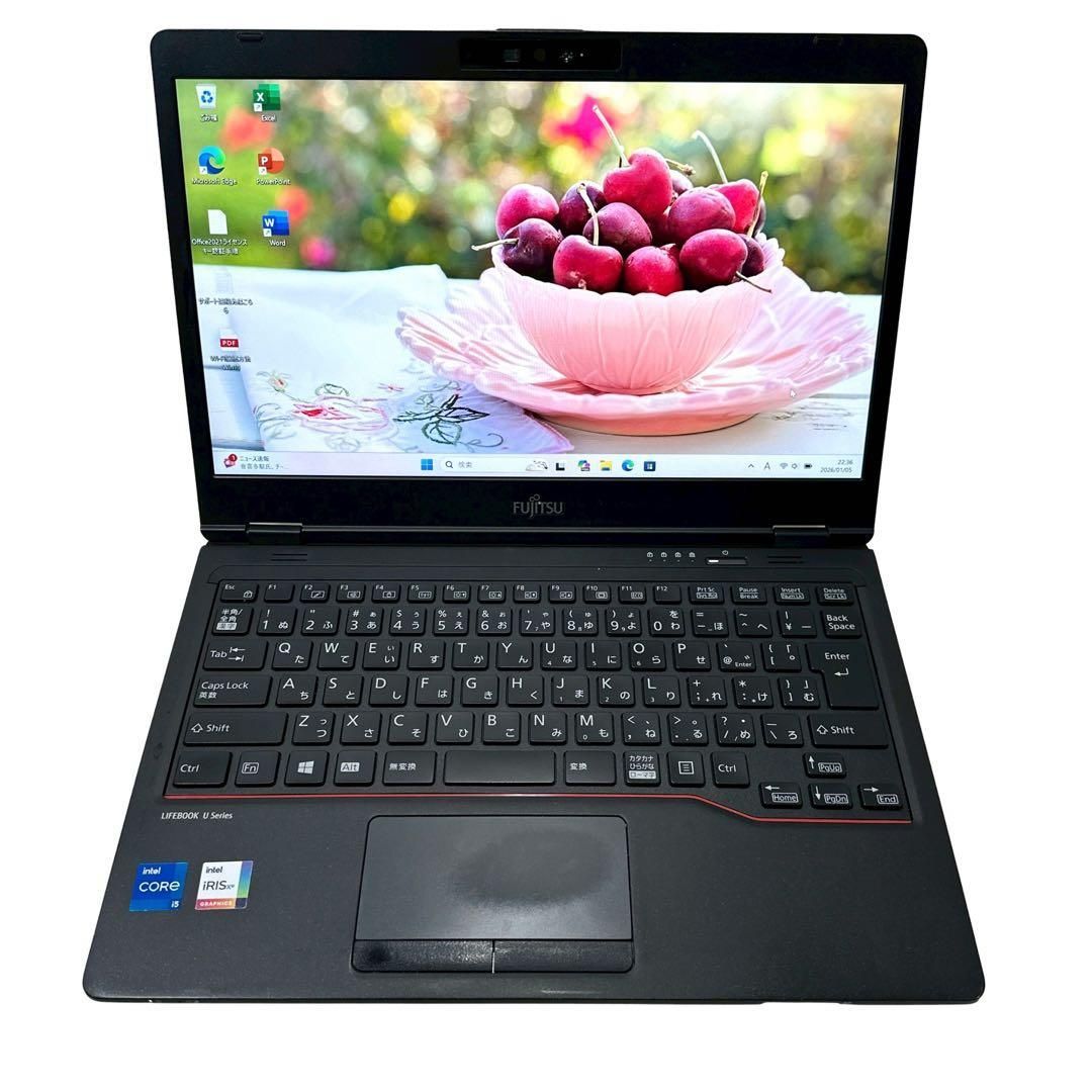 富士通 LIFEBOOK U7311/F Core i5 第11世代 16GB SSD512GB 13.3型 FHD