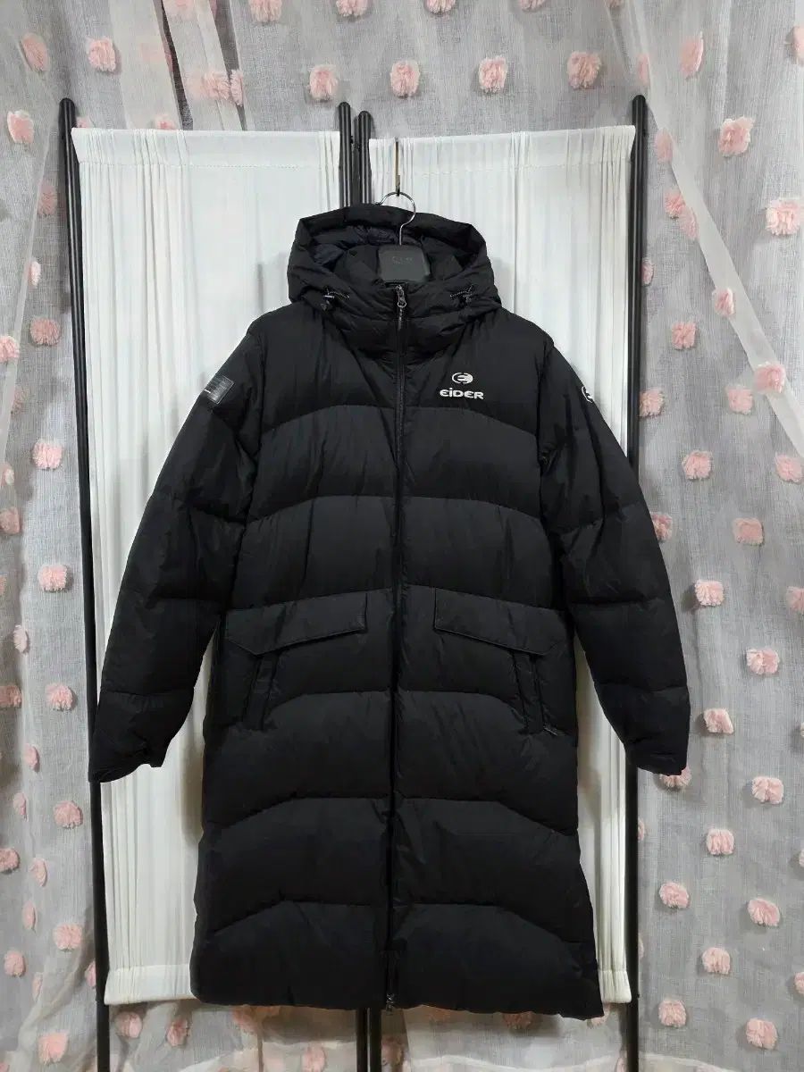 アイダーダックダウン ロング丈ダウンジャケット 105