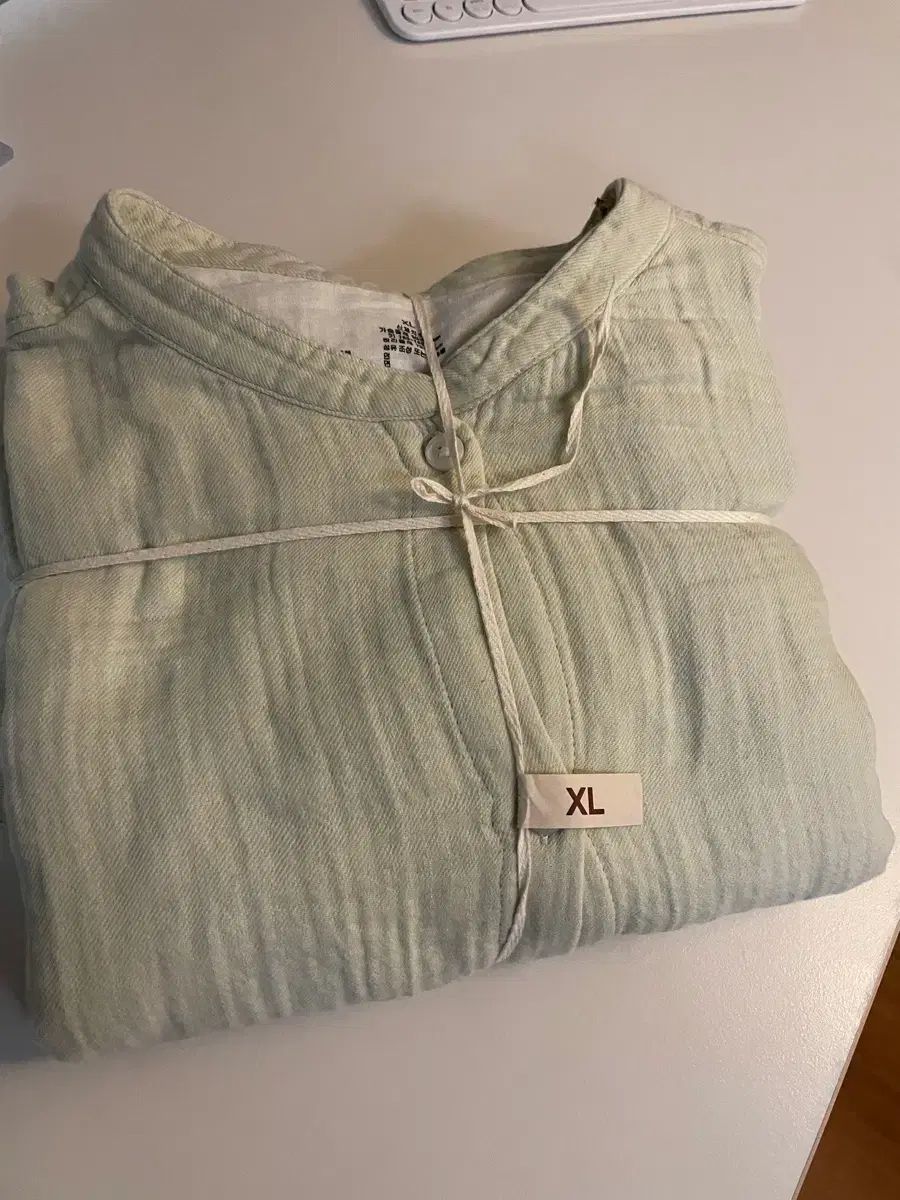 無印 レディース チーズ クロス ガーゼ パジャマ XL