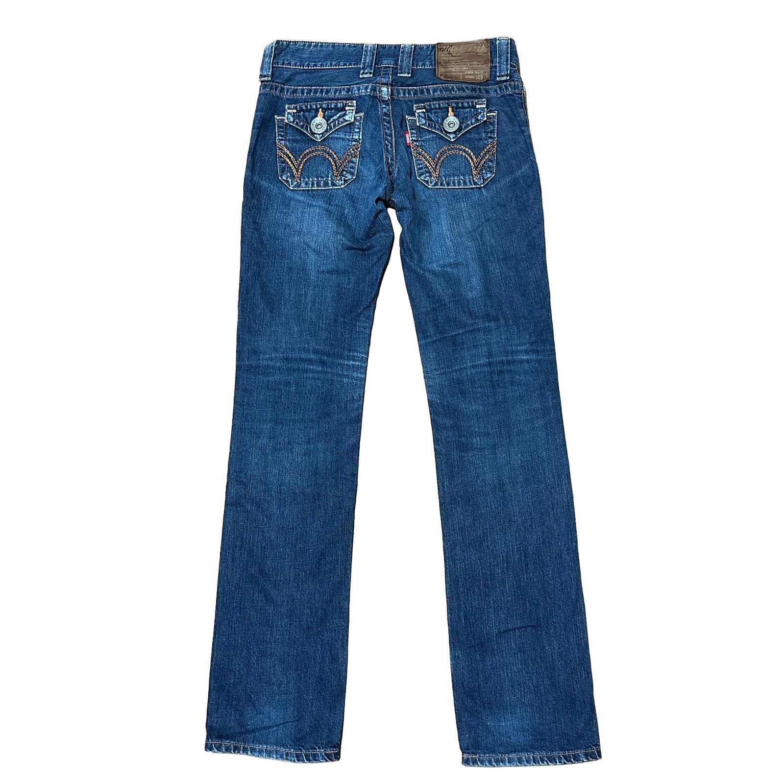 EDWIN 503 BLUE TRIP BT5506 ローライズ ストレートデニム インディゴ