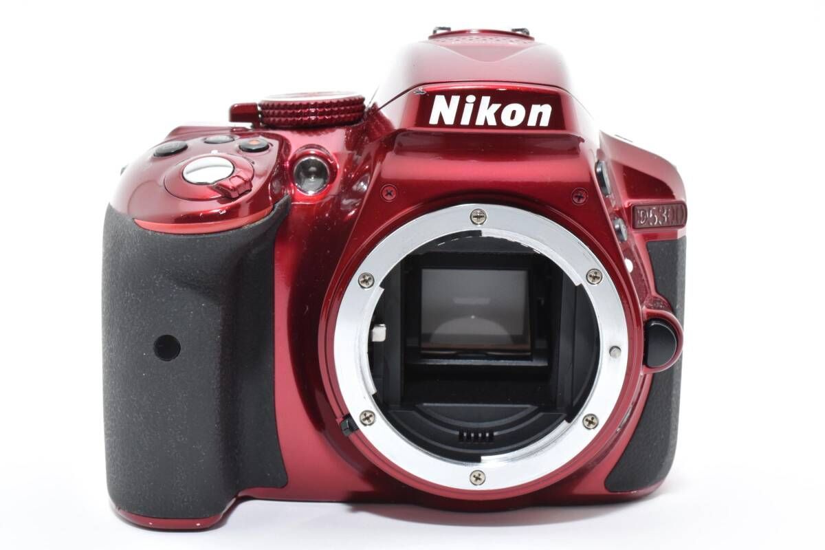 ☆良品☆ ニコン Nikon D5300 ボディ レッド デジタルカメラ ☆ L21