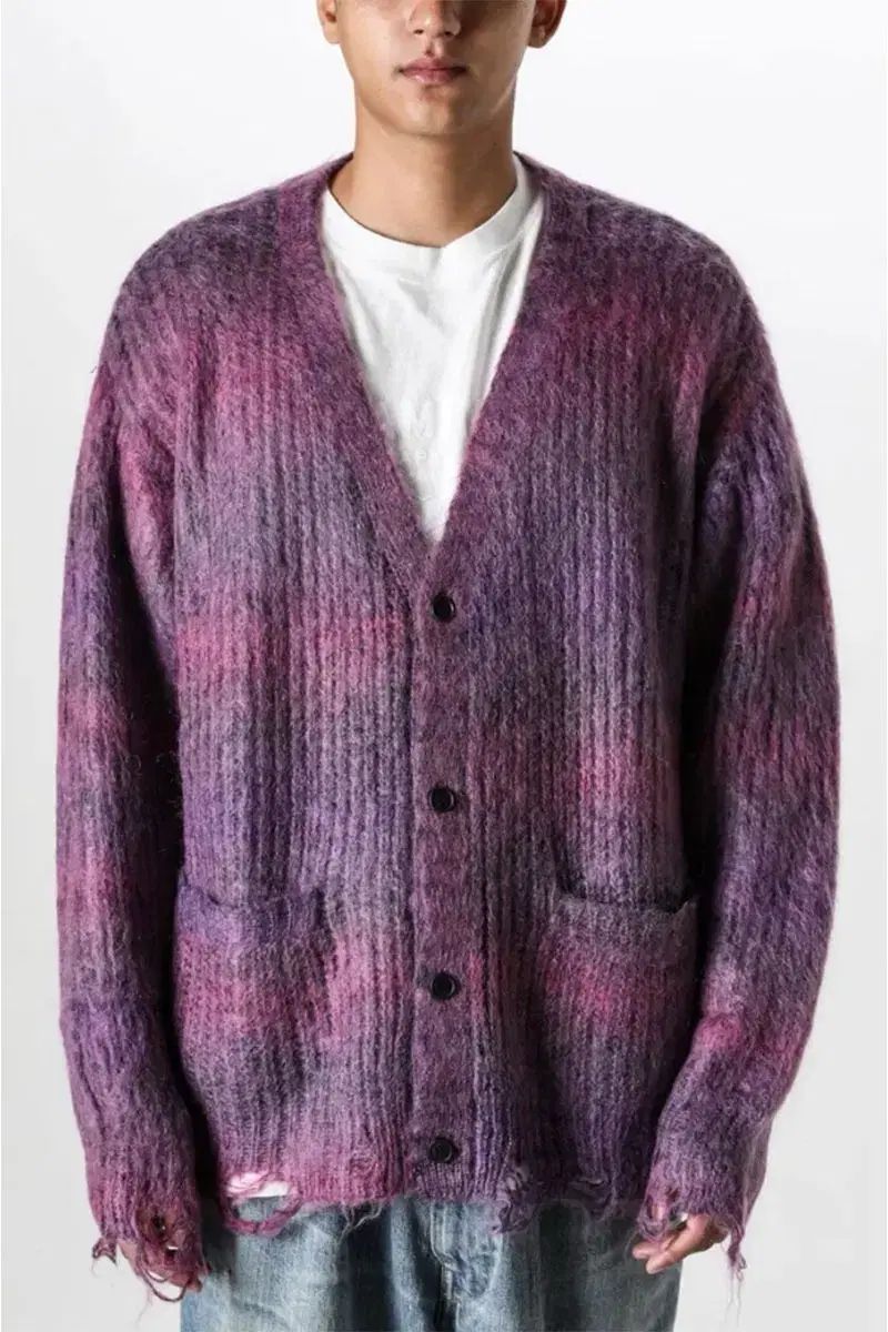 カミヤ モヘア ウール カーディガン