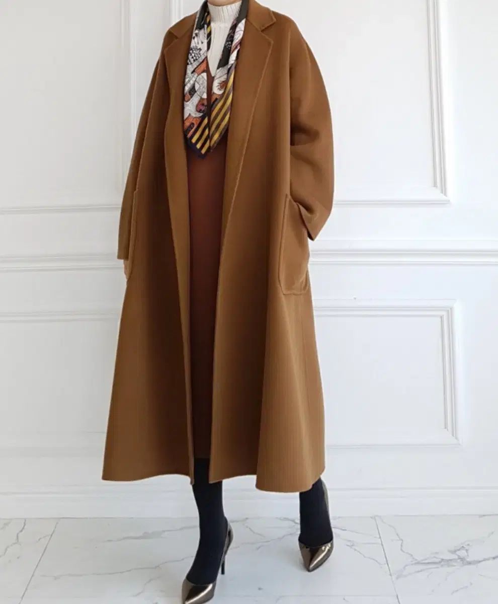 麻 麻ラブロ st キャメル コート