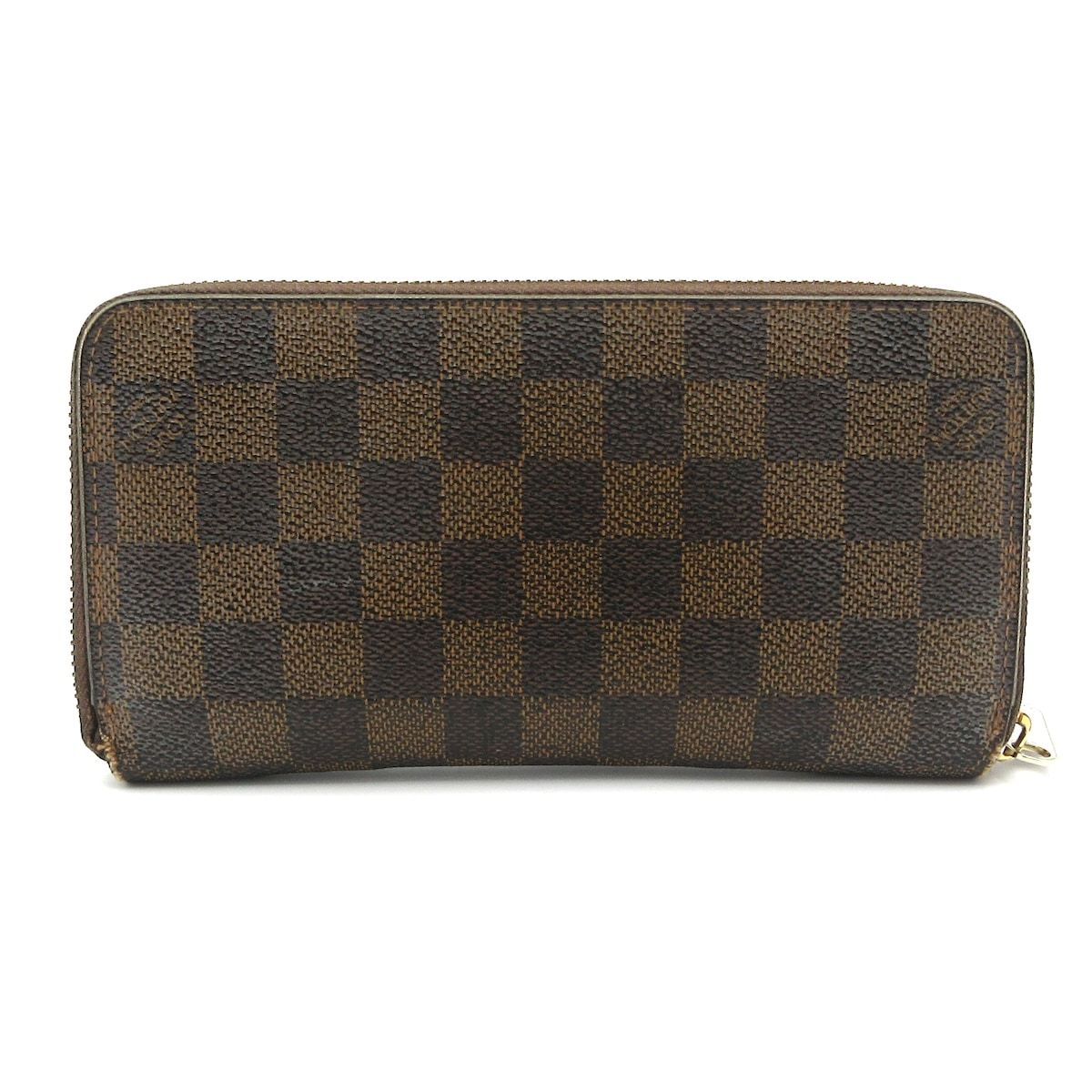 LOUIS VUITTON ルイヴィトン 長財布 ダミエ ジッピー ウォレット N 60015 エベヌ