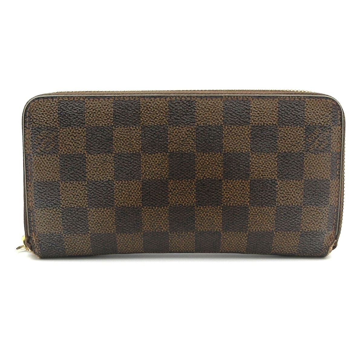 LOUIS VUITTON ルイヴィトン 長財布 ダミエ ジッピー ウォレット N 60015 エベヌ