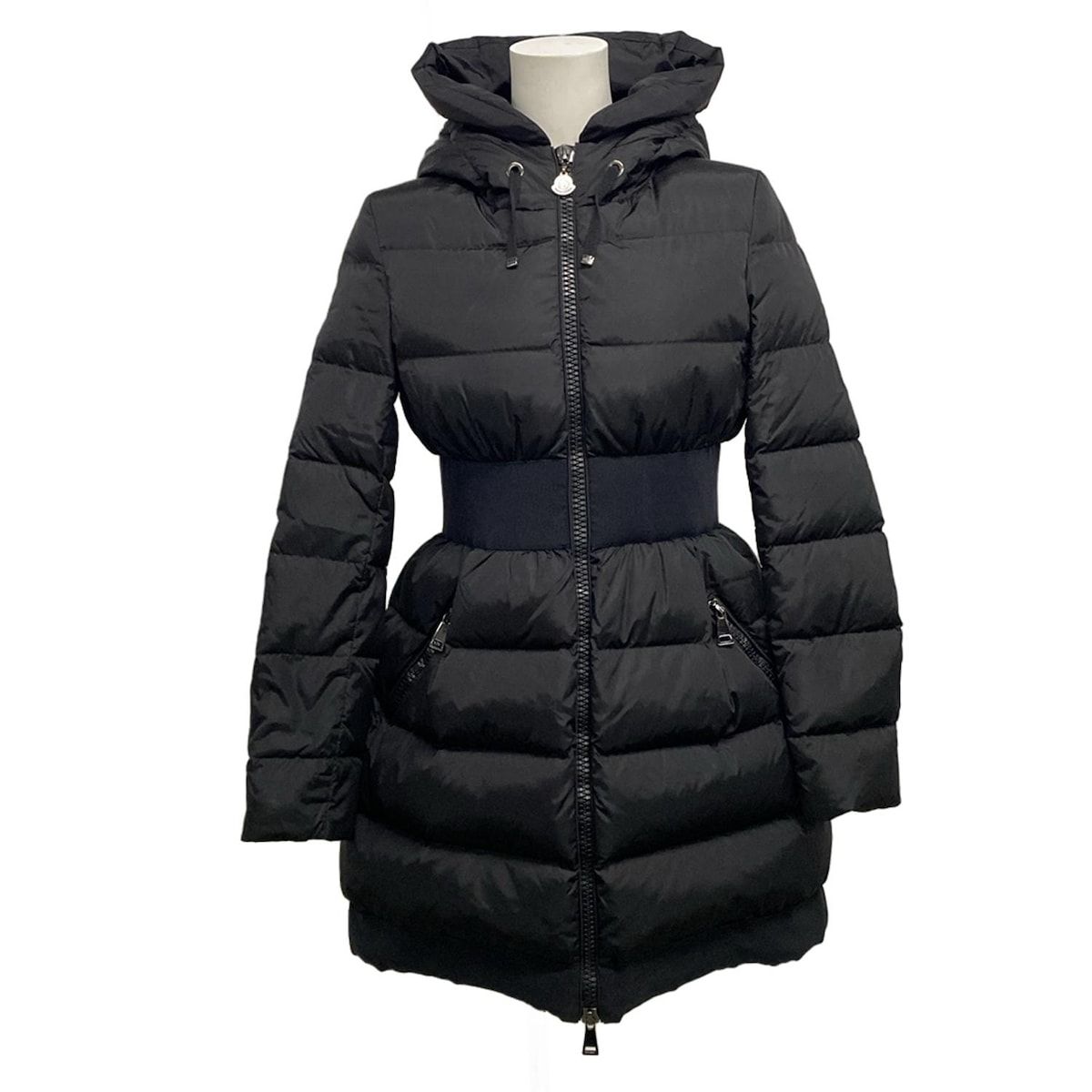 MONCLER モンクレール ダウンコート サイズ0 XS レディース PUIVERT 49826 00 54155 黒 冬物 2015年製造 ダウン