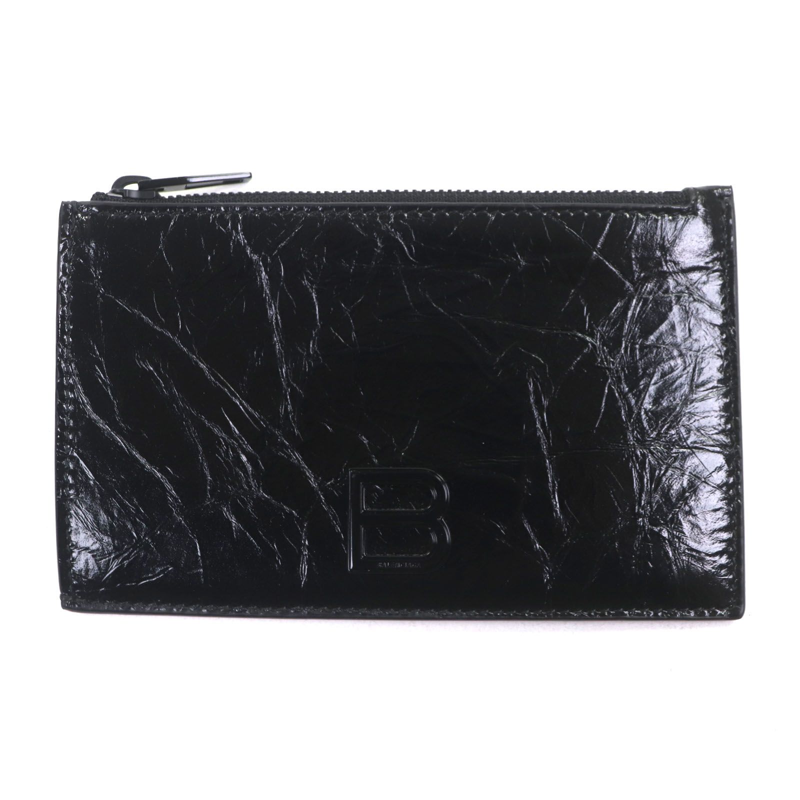 未使用品▽BALENCIAGA バレンシアガ 766465 CRUSH クラッシュ レザー 