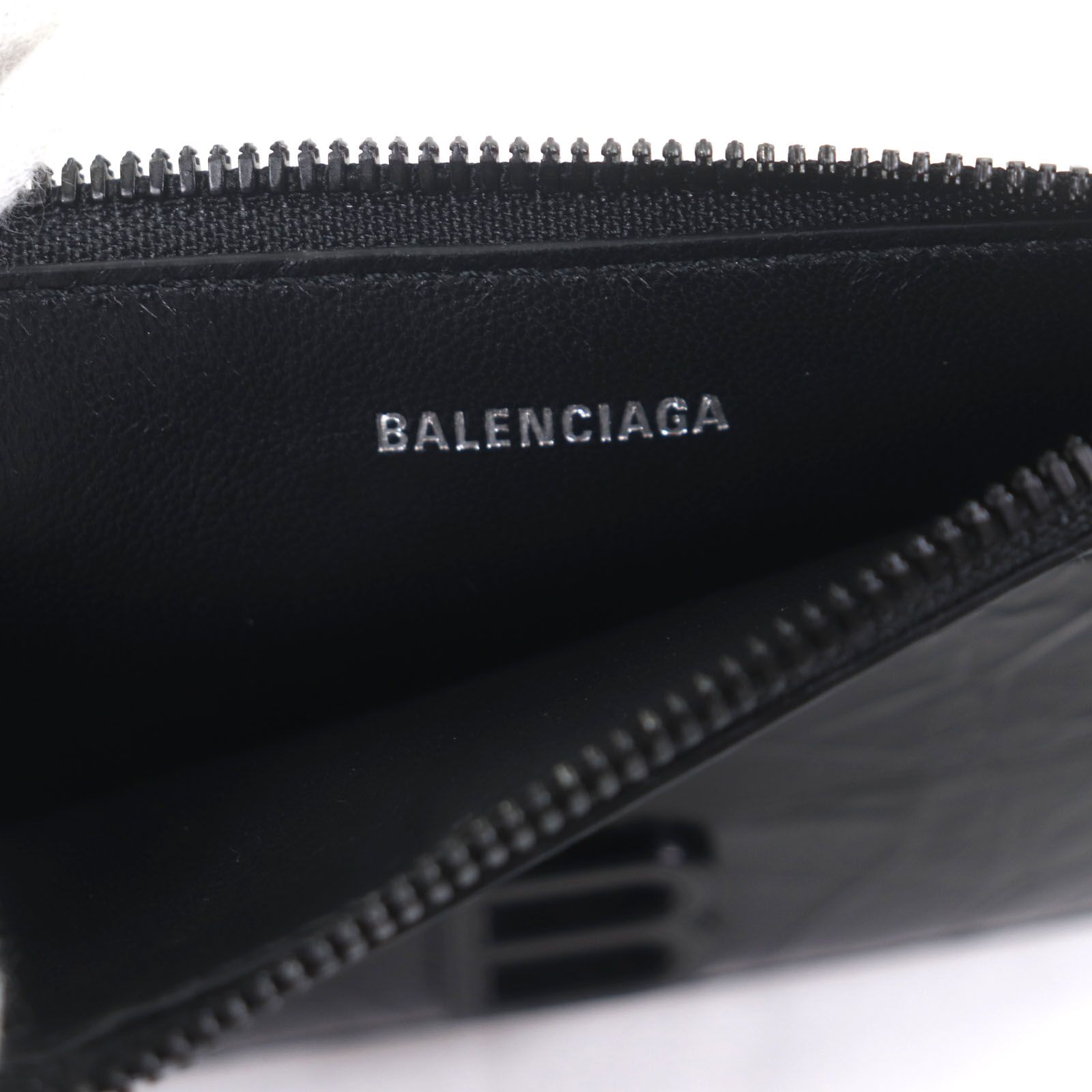 未使用品▽BALENCIAGA バレンシアガ 766465 CRUSH クラッシュ レザー 
