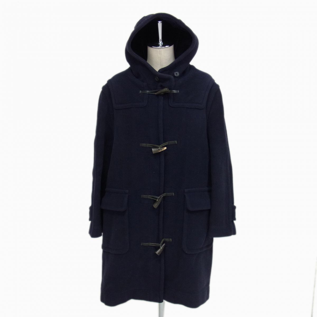 極美品●希少●MONTGOMERY tibbett ダッフルコート ネイビー M 極美品○希少○MONTGOMERY tibbett ダッフルコート ネイビー M