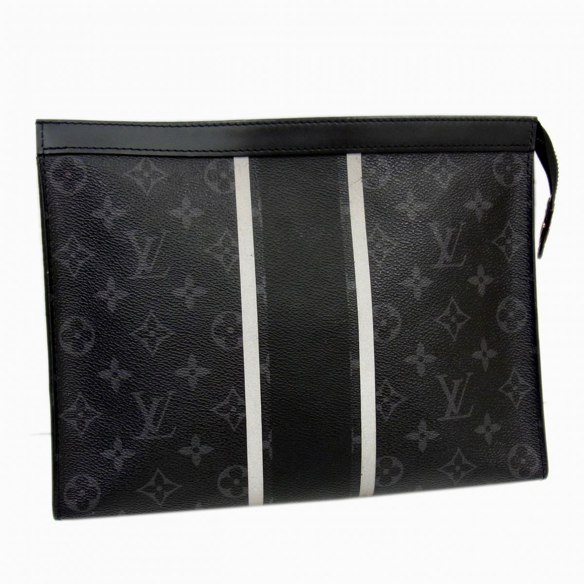 LOUIS VUITTON Fragment design 藤原ヒロシ ポシェット ヴォワヤージュ MM クラッチバッグ ルイヴィトン フラグメント フランス製