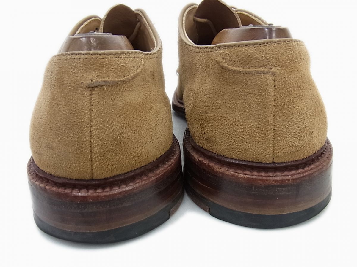 ALDEN サンドスウェード 外羽根式プレーントゥ（EDIFICE別注品） ALDEN