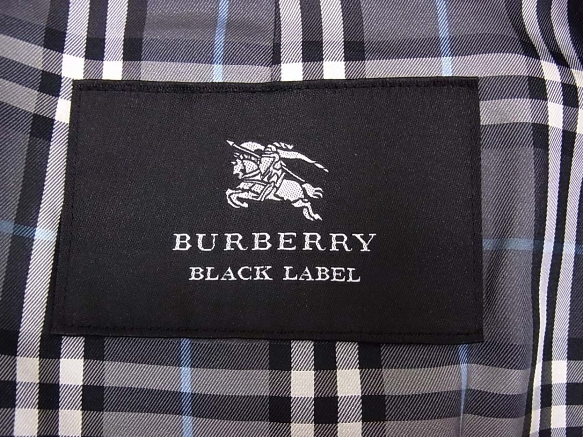 ◇BURBERRY BLACK LABEL トレンチコート 裏チェック柄 日本製