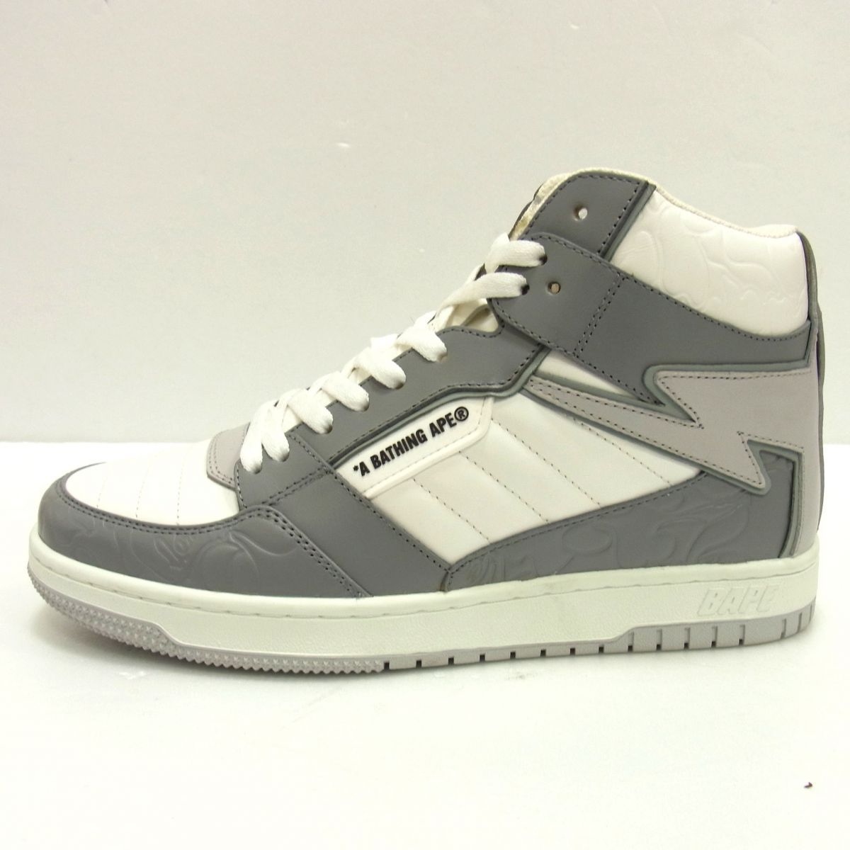 新品☆A BATHING APE BAPE STA 88 #1 ハイカット レザー スニーカー 箱 