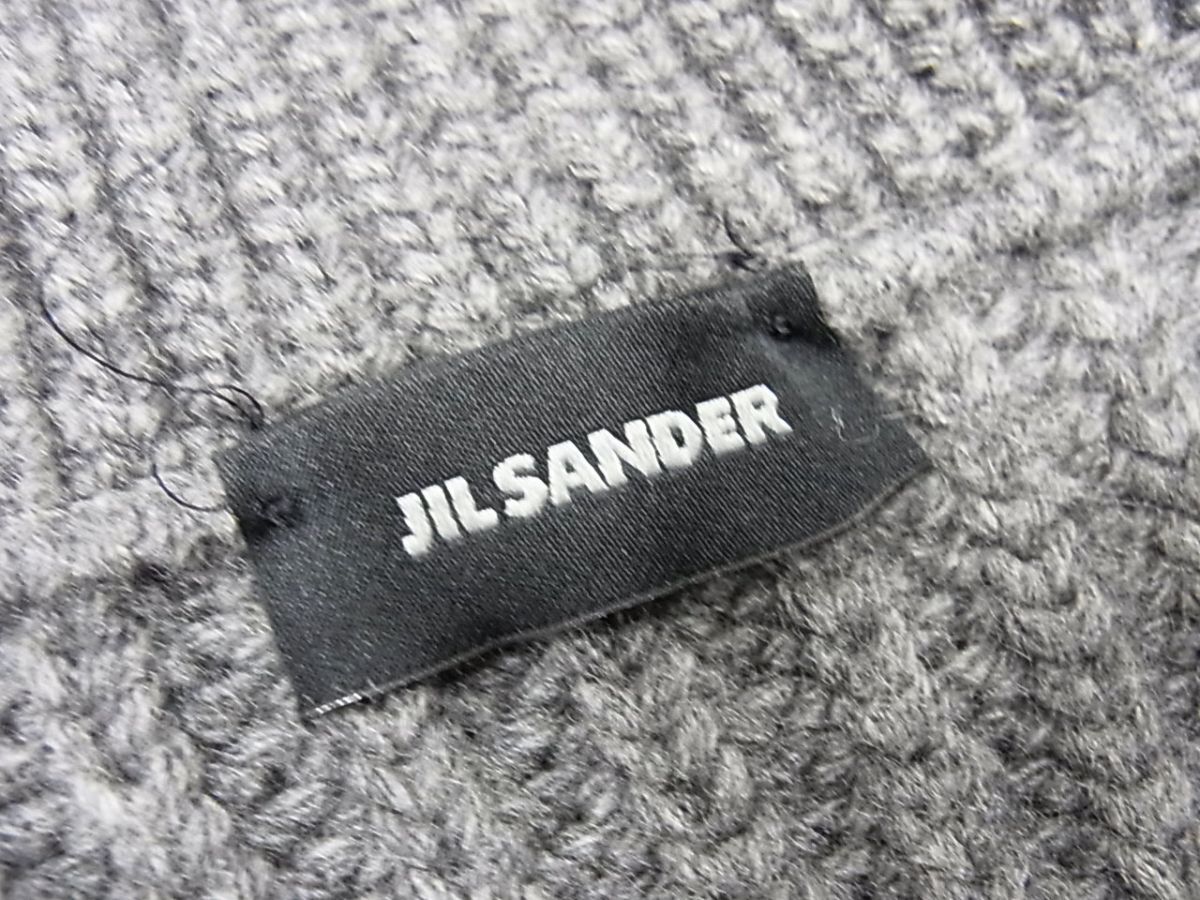 美品☆JIL SANDER ジルサンダー ダッフルニットジャケット メンズ