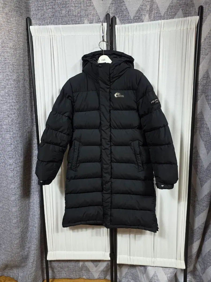 NEPA ネパキッズダックダウンロング丈ダウンジャケット 155