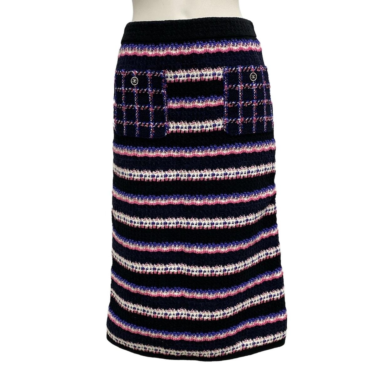 CHANEL(シャネル) ロングスカート サイズ38 M レディース美品 - P76984