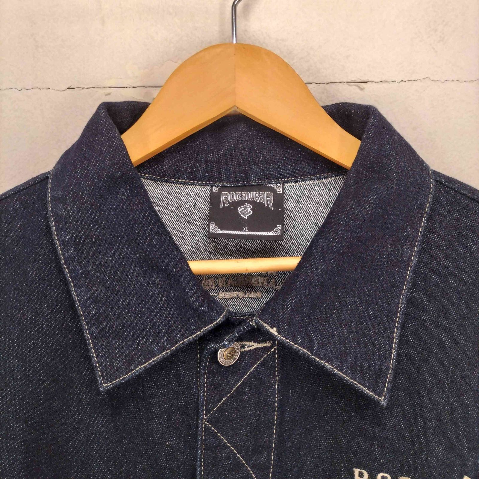 ロカウェア Rocawear 90-00s デニムジャケット メンズ XL - メルカリ