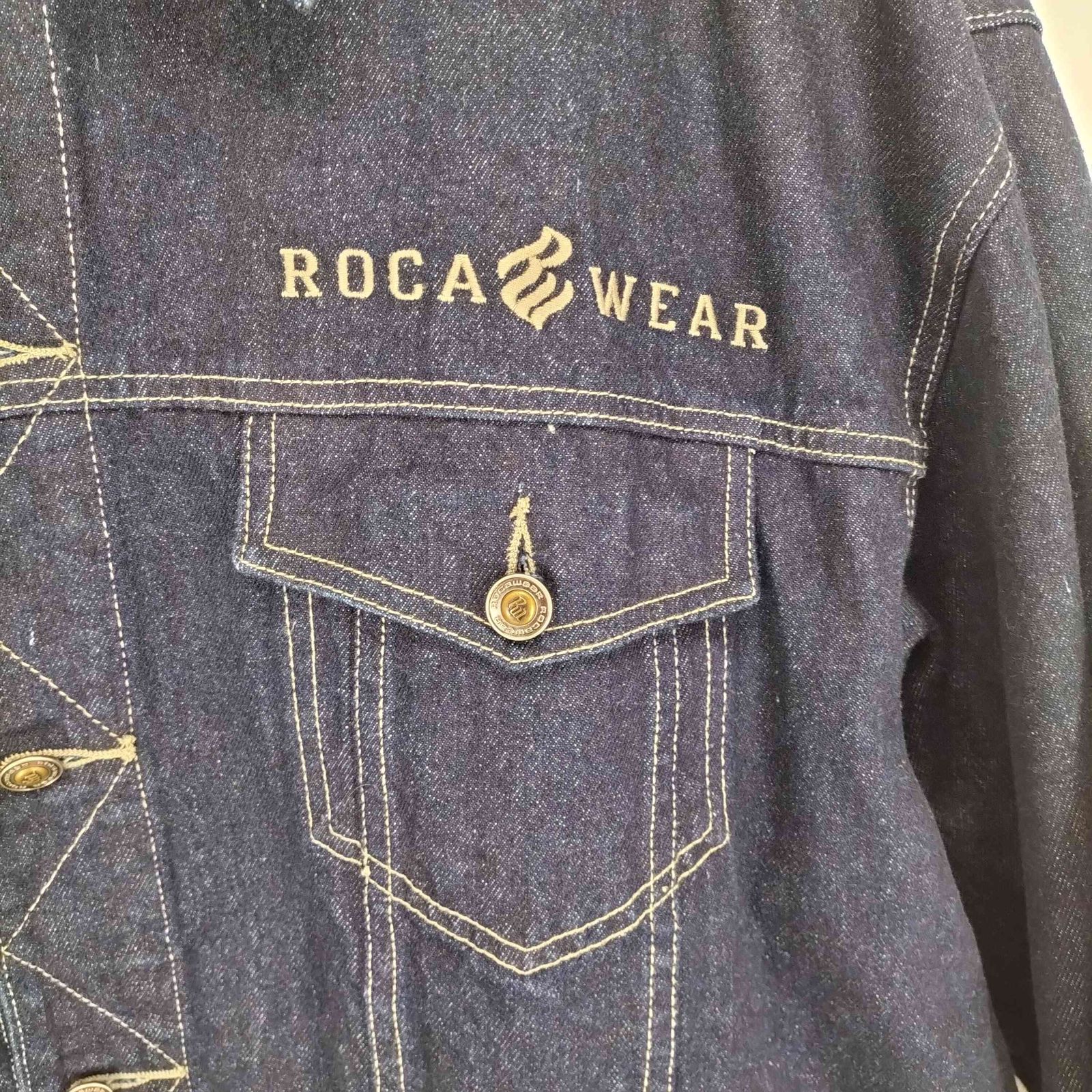 ロカウェア Rocawear 90-00s デニムジャケット メンズ XL - メルカリ