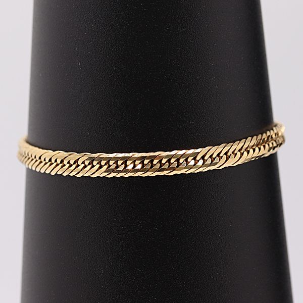 チェーン ブレスレット K 18 YG 11 3 g バングル アクセサリー ジュエリー 0020020 12 ERT AKO SMZ