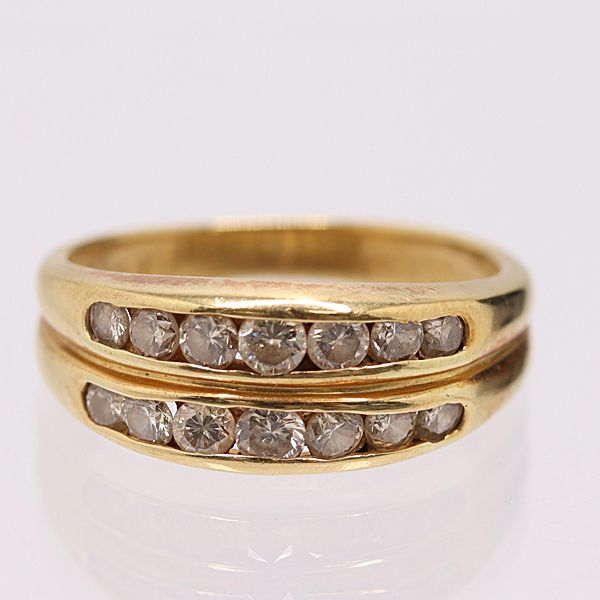 ダイヤ リング K 18 YG 3 5 g 0 61 ct 指輪 アクセサリー ジュエリー 0061600 12 DKT AKO SMZ