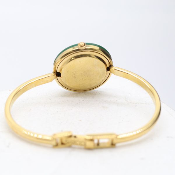 稼働 箱付 グッチ 11/12 チェンジベゼル QZ ホワイト文字盤 レディース