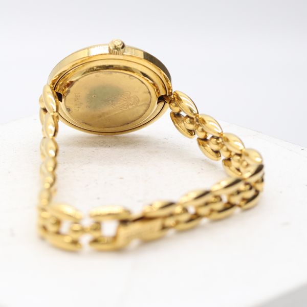 稼働 箱/保付 グッチ 11/12.2 チェンジベゼル QZ ホワイト文字盤