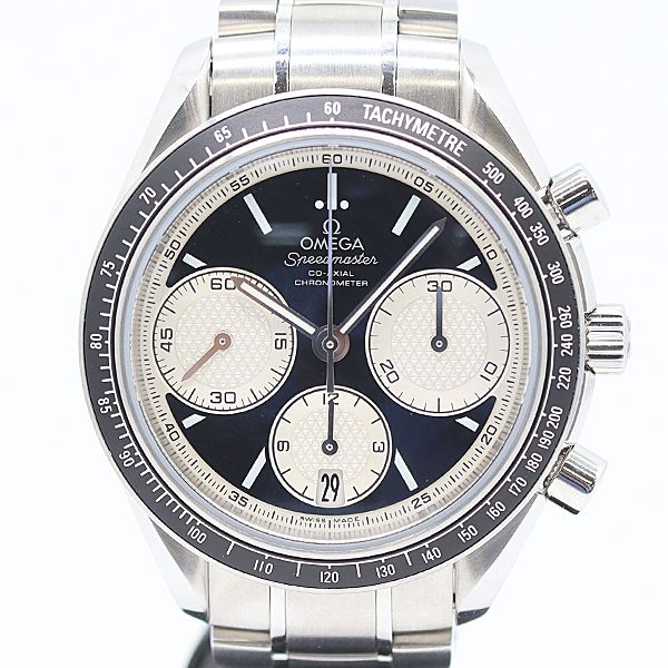 保 稼働 オメガ スピードマスター 326 30 40 50 01 002 AT 自動巻メンズ ブラック文字盤 腕時計 0508530 12PRT MTY ABC17682
