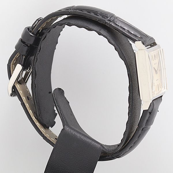 稼働 ロレックス 手巻き 2611 4132177 プレシジョン シルバー文字盤 レディース腕時計 0062700 11 ERT IKE