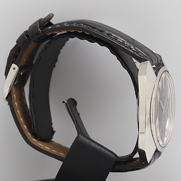 稼働 セイコー グランドセイコー ハイビート メダリオン 4522 7000 手巻 ネイビー文字盤 メンズ腕時計 9072800 12 DIT SMZ