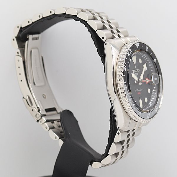 稼働 セイコー ダイバーズ ファイブ AT ブラック文字盤 4 R 34 00 A 0 メンズ腕時計 5656200 12 PRT KMR 17716