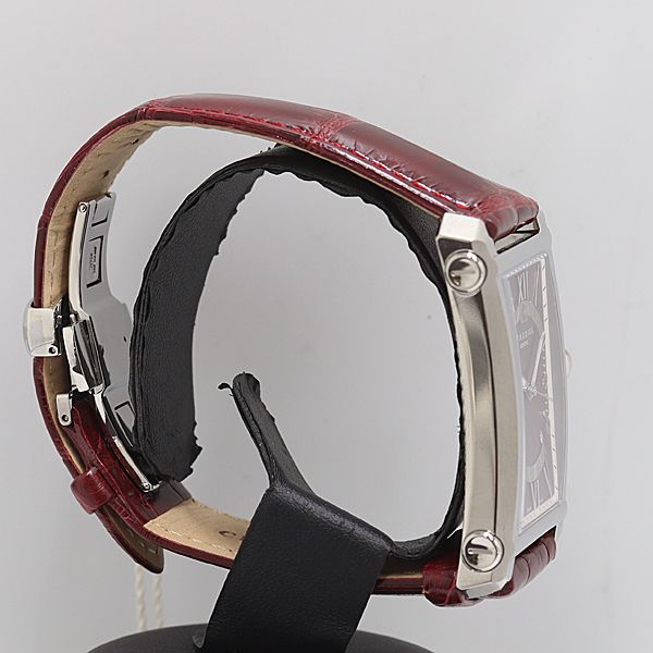 稼働 シャリオール CORLS 785 005 QZ ボルドー文字盤 メンズ腕時計 0388500 12 YBT KMR ABC 17717