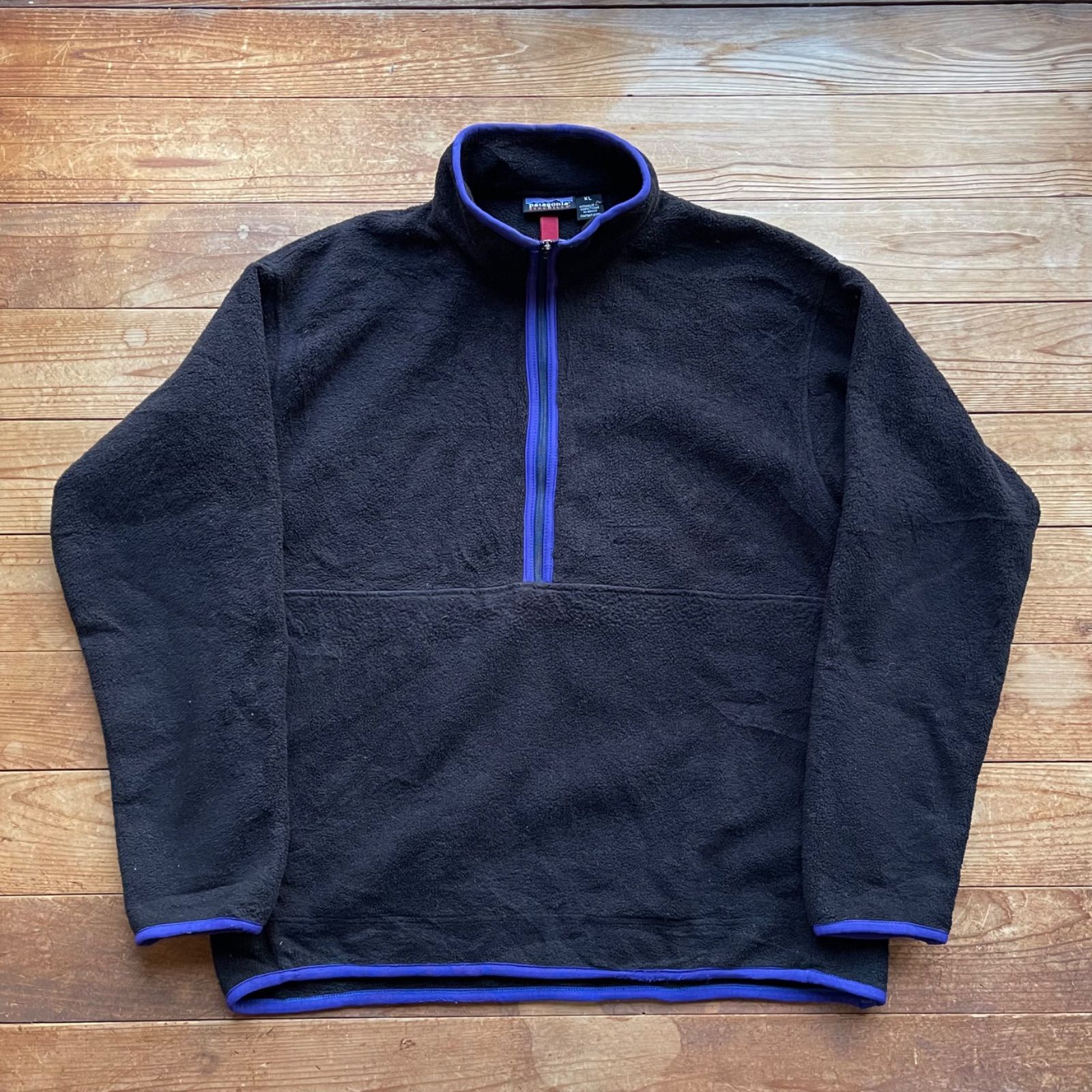 Patagonia Synchilla フリース XS ブラック/ブルー patagonia 
