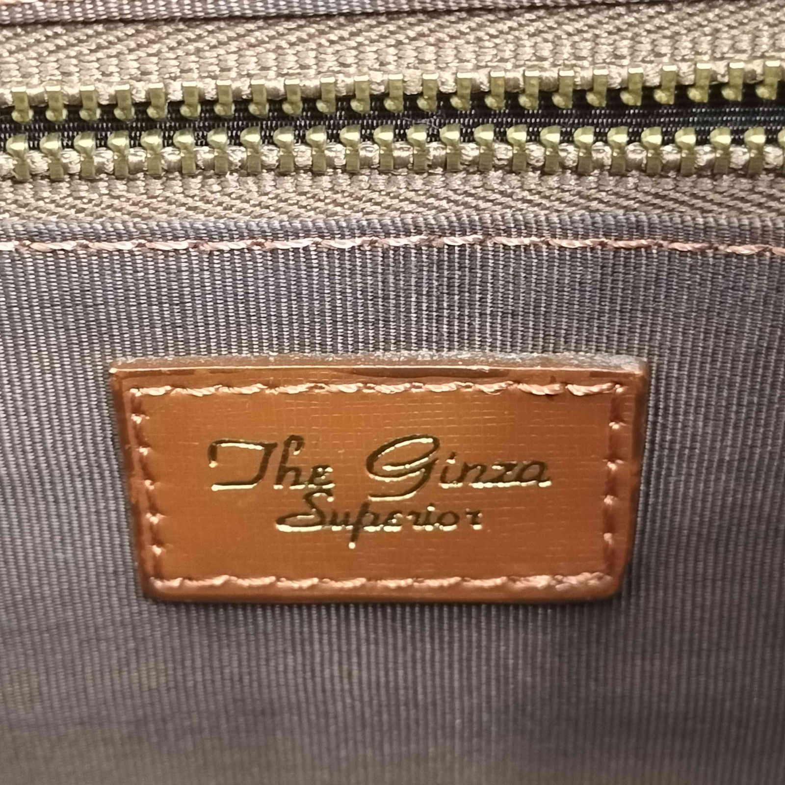 ユーズドフルギ USED古着 クロコ切替 レザー トートバック レディース