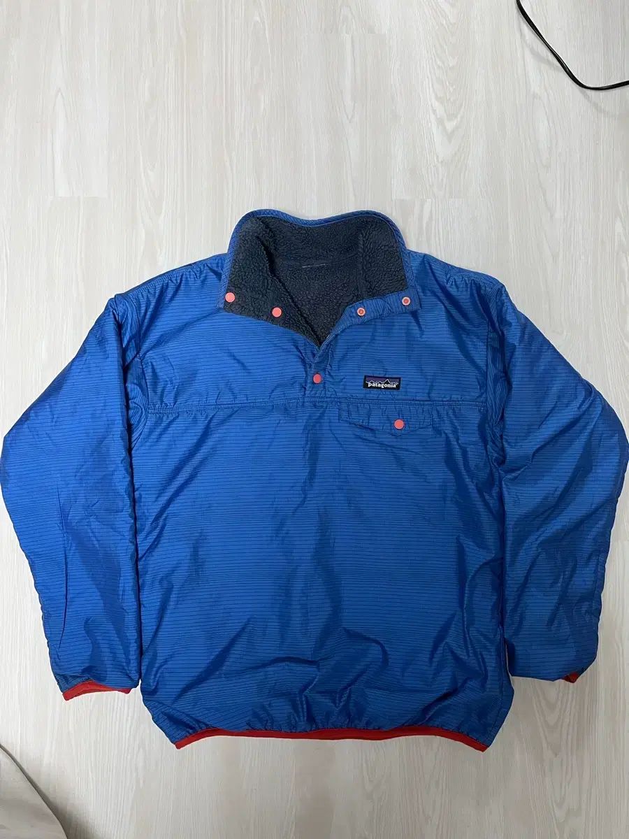 パタゴニア ディープフリース グレイシア リバーシブル フリース プルオーバー