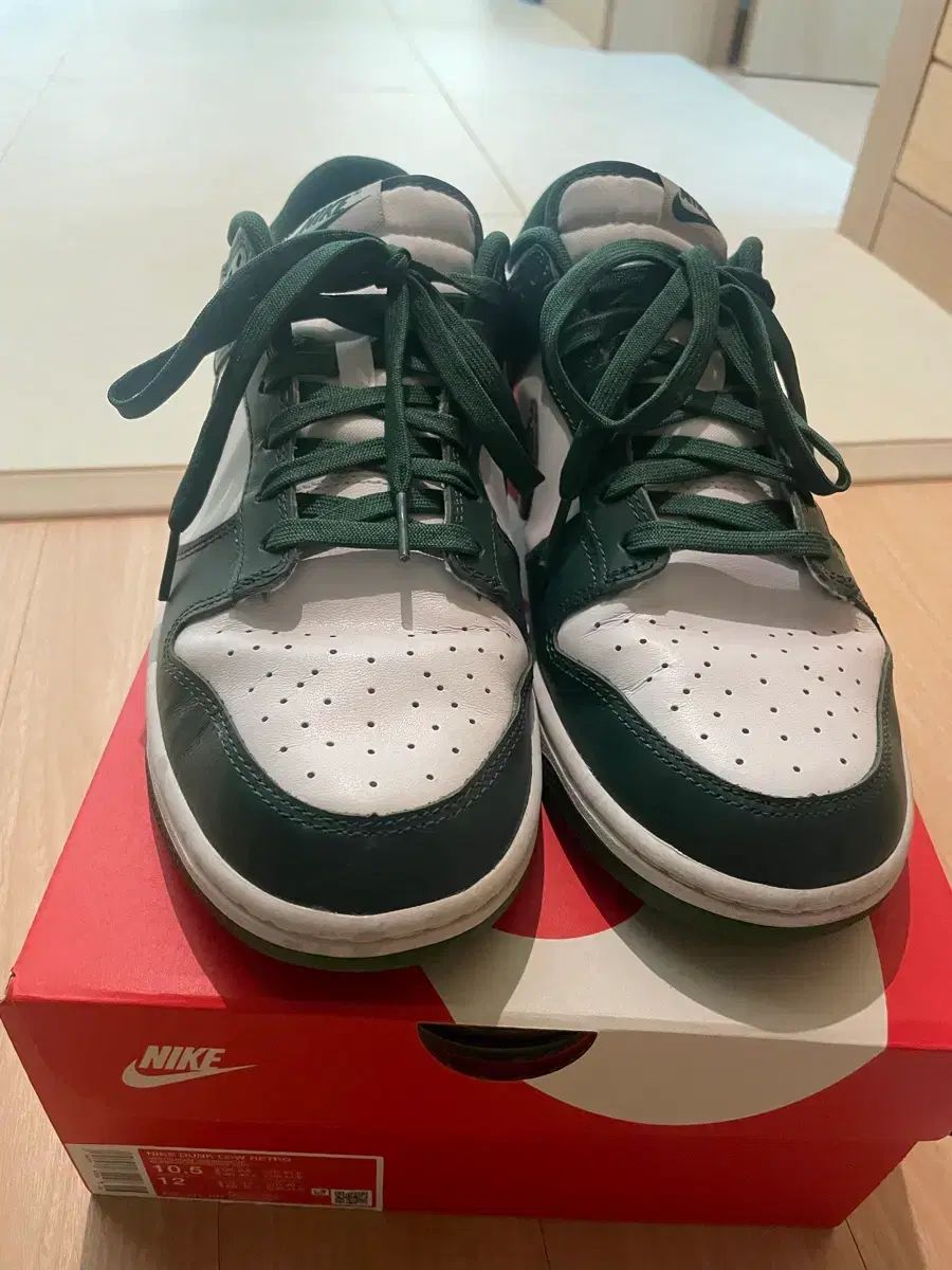 ナイキ ダンク ロー チームグリーン 白 US 10 5 280 285
