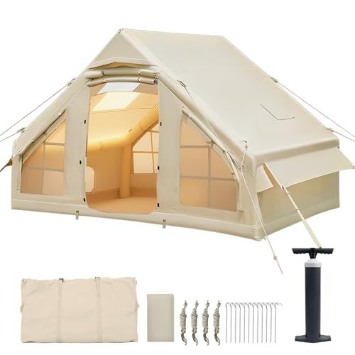 エアーテント 4人用 6.3? 420Dオックスフォード エアテント 2~4人用