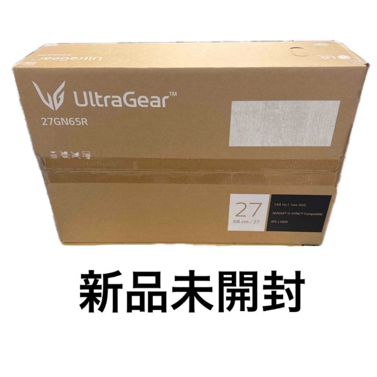 LG ディスプレイ ゲーミングモニター 27インチ 144 hz UltraGear 27 GN 65 R B