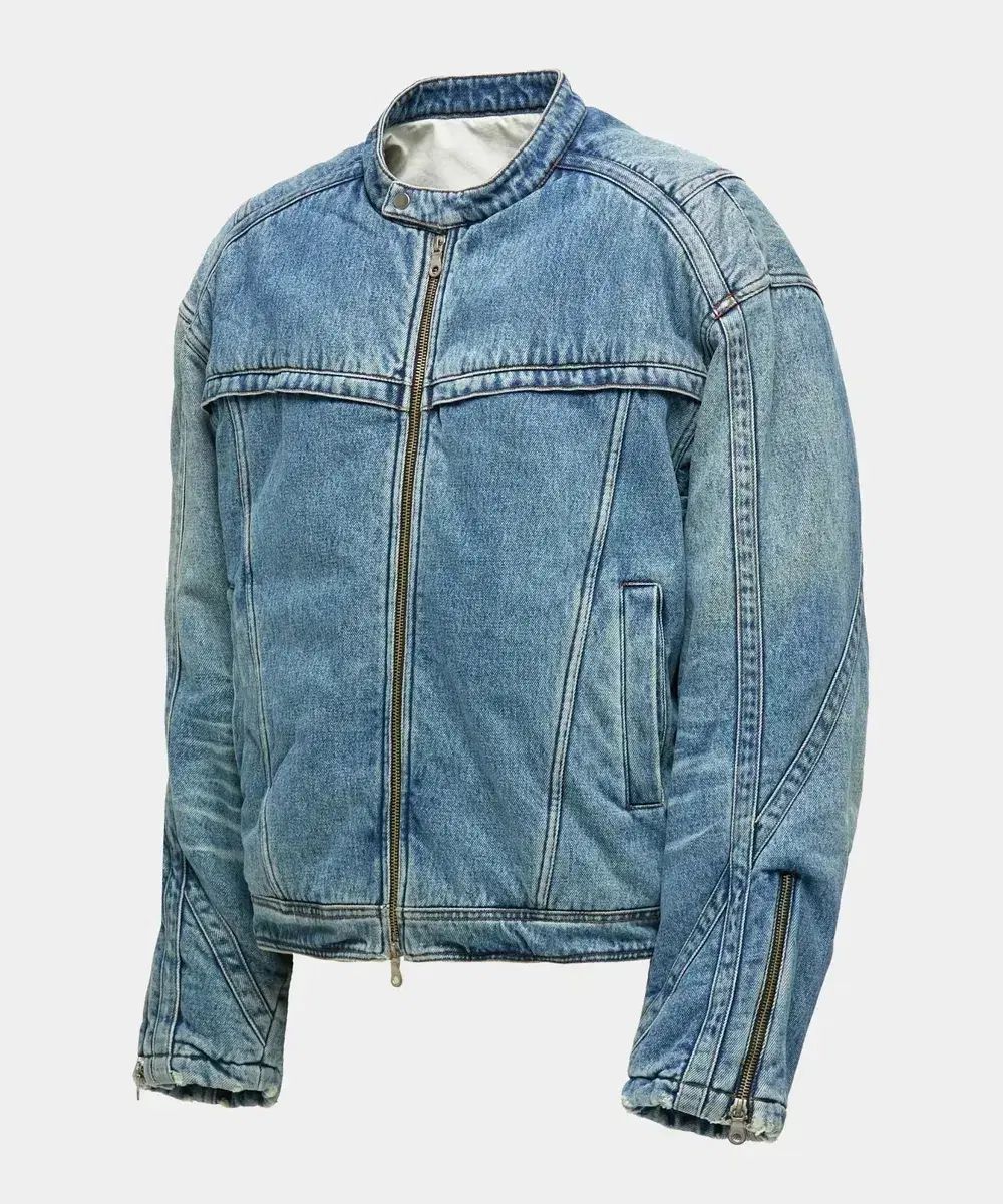 クアー パデッド バイカー ジャケット s