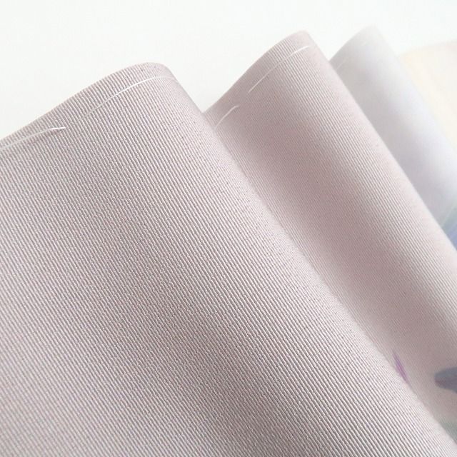 ❁tomihisa❁ 無線友禅 暈し 着物 正絹 仕付け糸付 丁度良い夢見心地で包み込む花の景”訪問着 7518